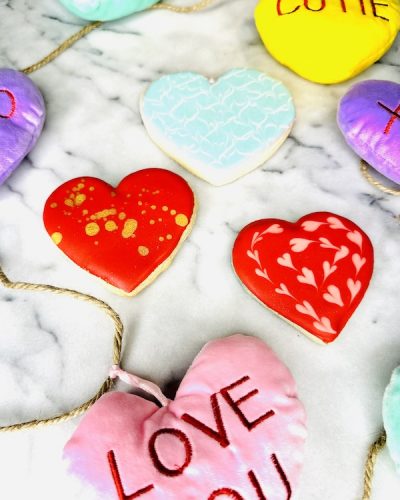 Artisian Sugar Cookies - Valentine's